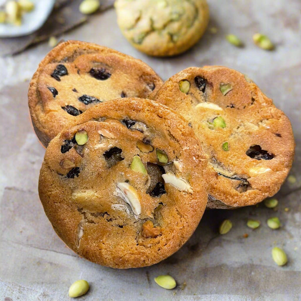 Pistachio and Sour Cherry Cookie