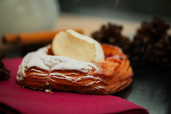 Mulled Apple and Brandy Cream Danish